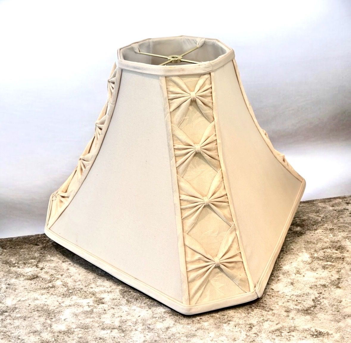 Lamp shade Victorian, Edwardian, or mid-century Hollywood Regency revival.