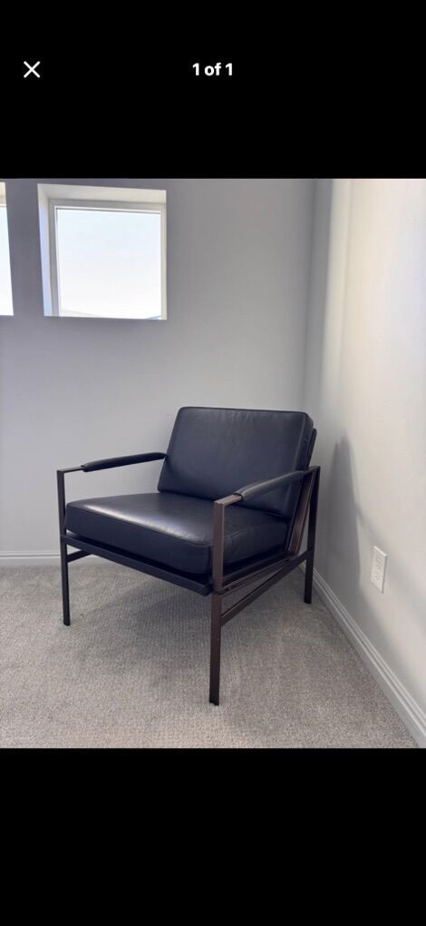 Ashley Furniture Leather Accent Chair