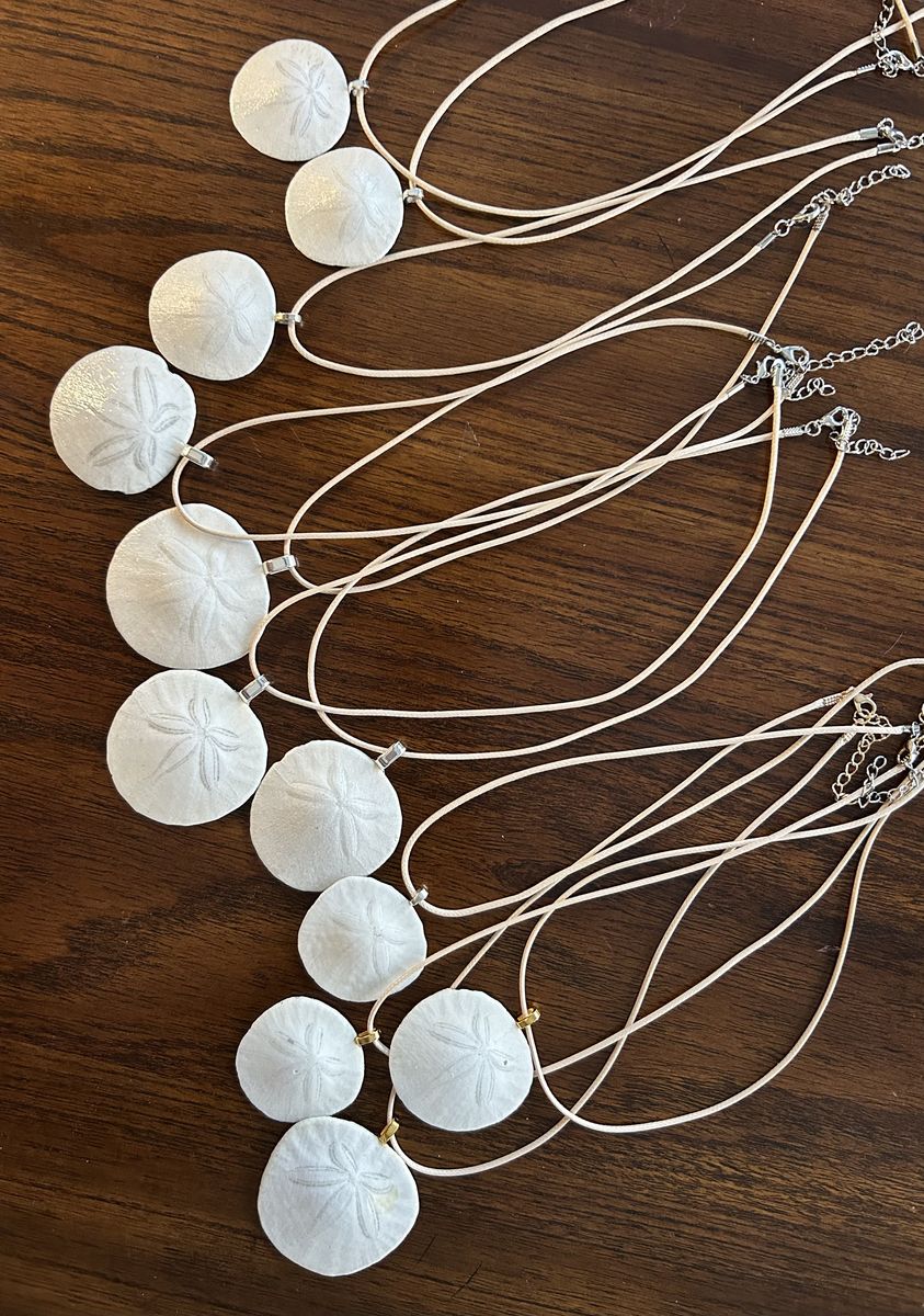 Real Sand Dollar Necklaces