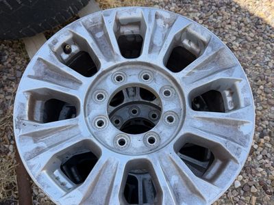 2017-2022 F-350 stock rims 18” with spare
