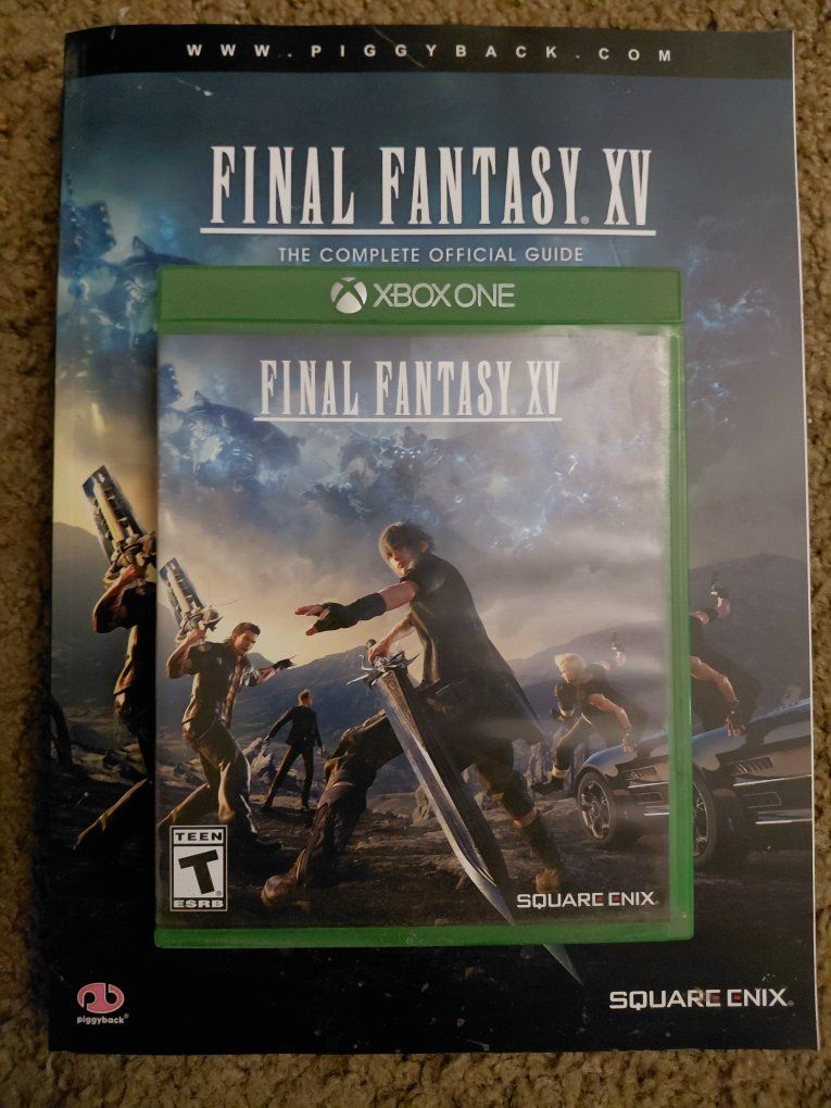 Final Fantasy XV Xbox One Complete Official Guide Bundle