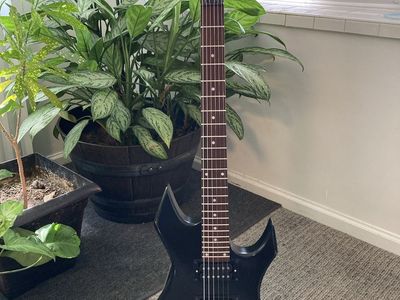 Custom built BC, Rich Warlock style Electric Guitar,