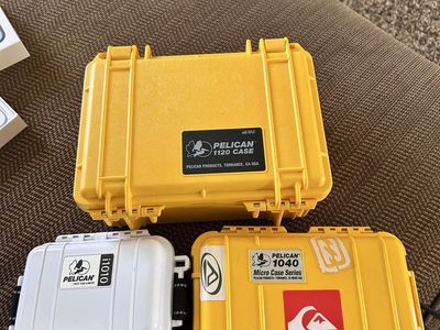 3 pelican cases