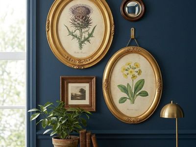 Large Wood Frames Gold Vintage / Antique