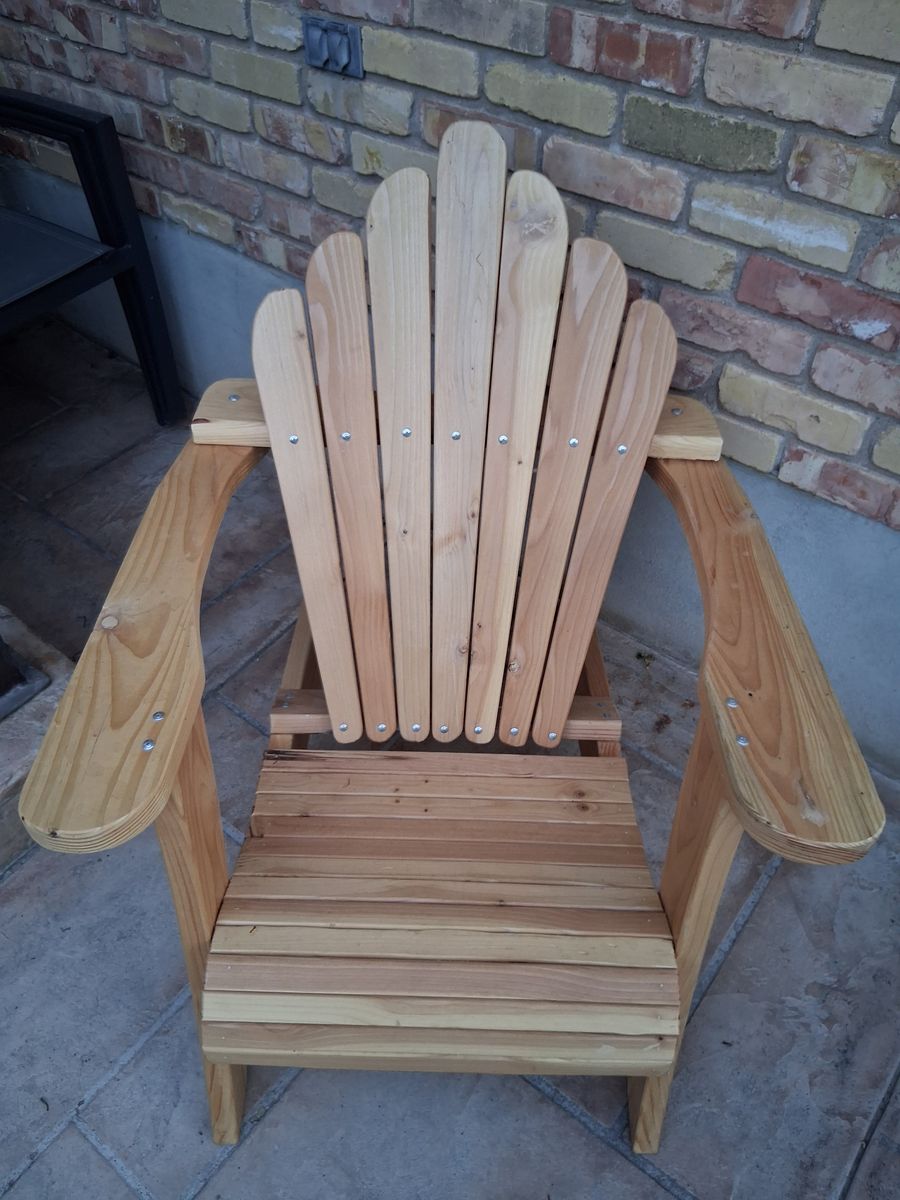 Handmade Adirondack chairs/Old school Truck carpet kits/Wood models of trucks, planes, X wings.s
