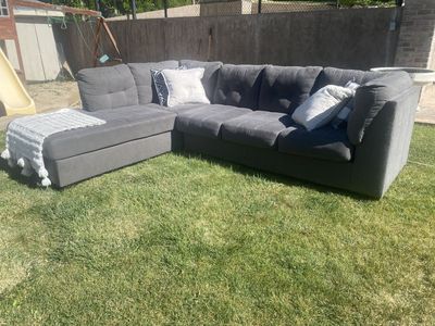 FREE DELIVERY big soft sectional couch