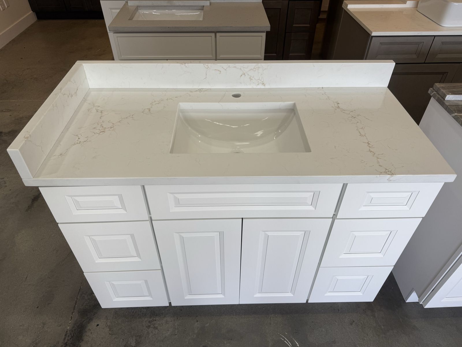 48 Inch Vanity Quartz Countertop