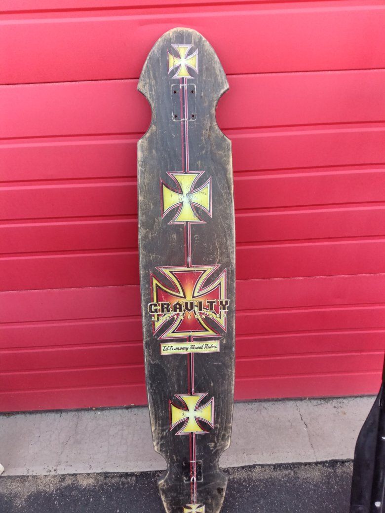 Iron Cross Gravity Skateboard Nice!
