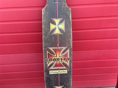 Iron Cross Gravity Skateboard Nice!