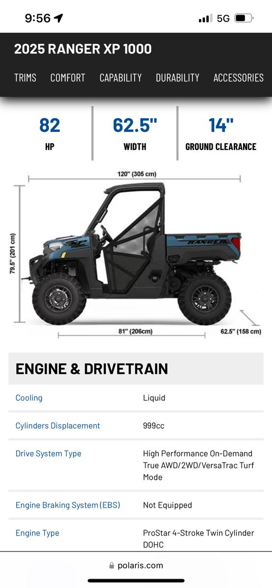 2025 Polaris Ranger XP 1000