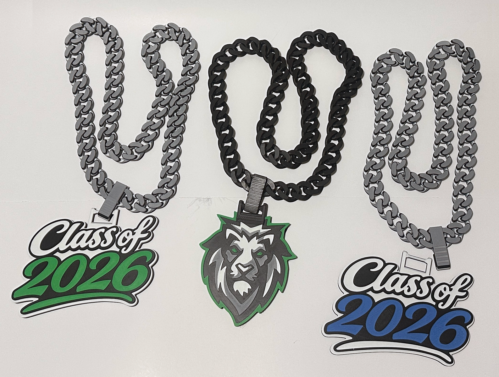 3d Printed Cuban Chain for Graduation