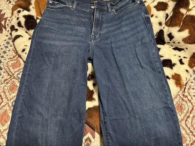 Seven for all mankind Wide Leg High Rise Jeans