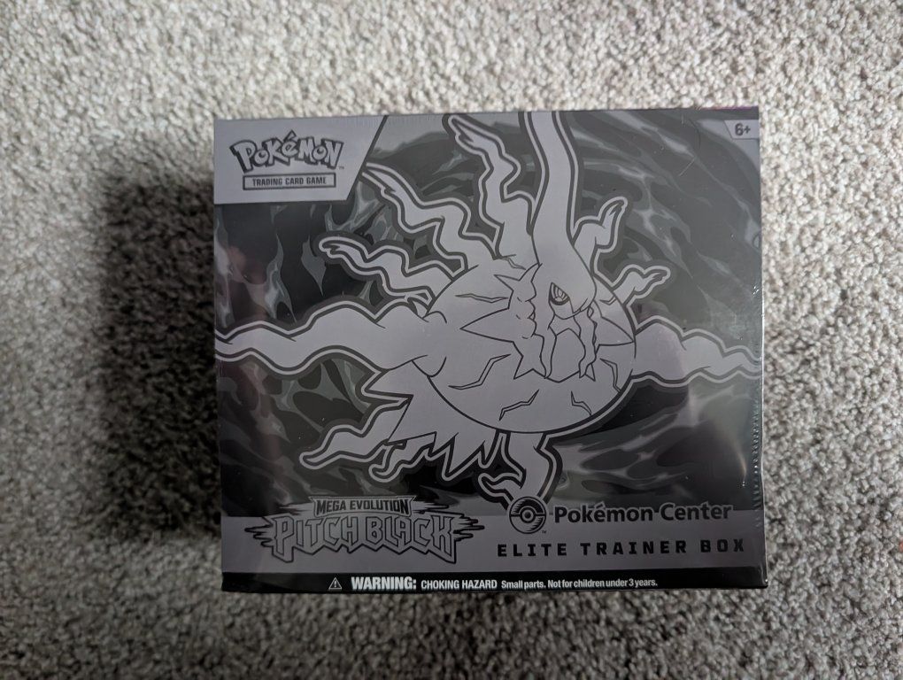 Pokemon Pitch Black Elite Trainer Box - Pokemon Center Exclusive (sealed)