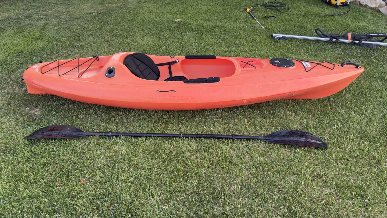 Field & Stream Fishing Kayak with Paddle