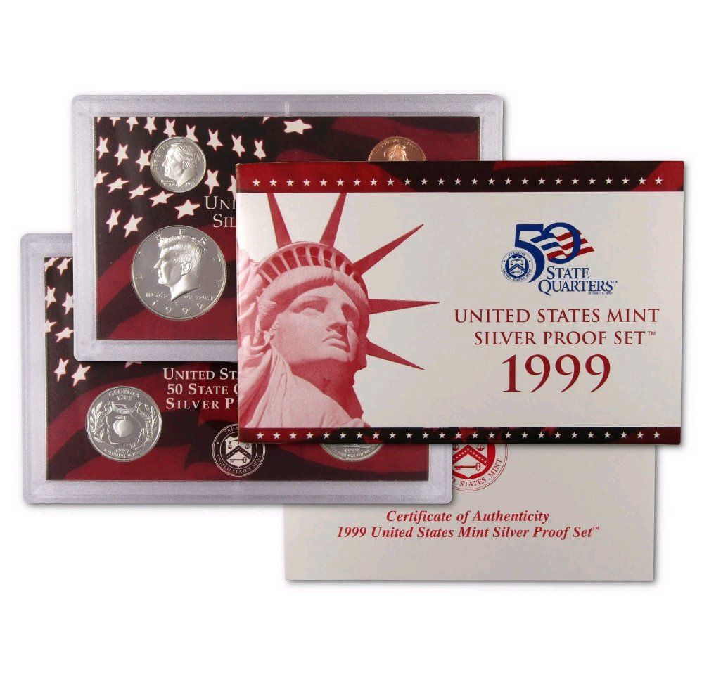 Multi Year US Mint Silver Proof Sets