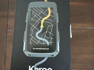 Hammerhead Karoo 3 GPS Bike Computer - New in Box