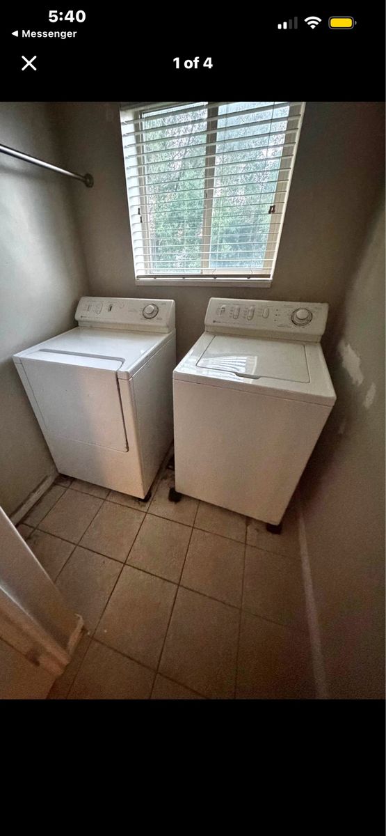Washer and dryer for rent