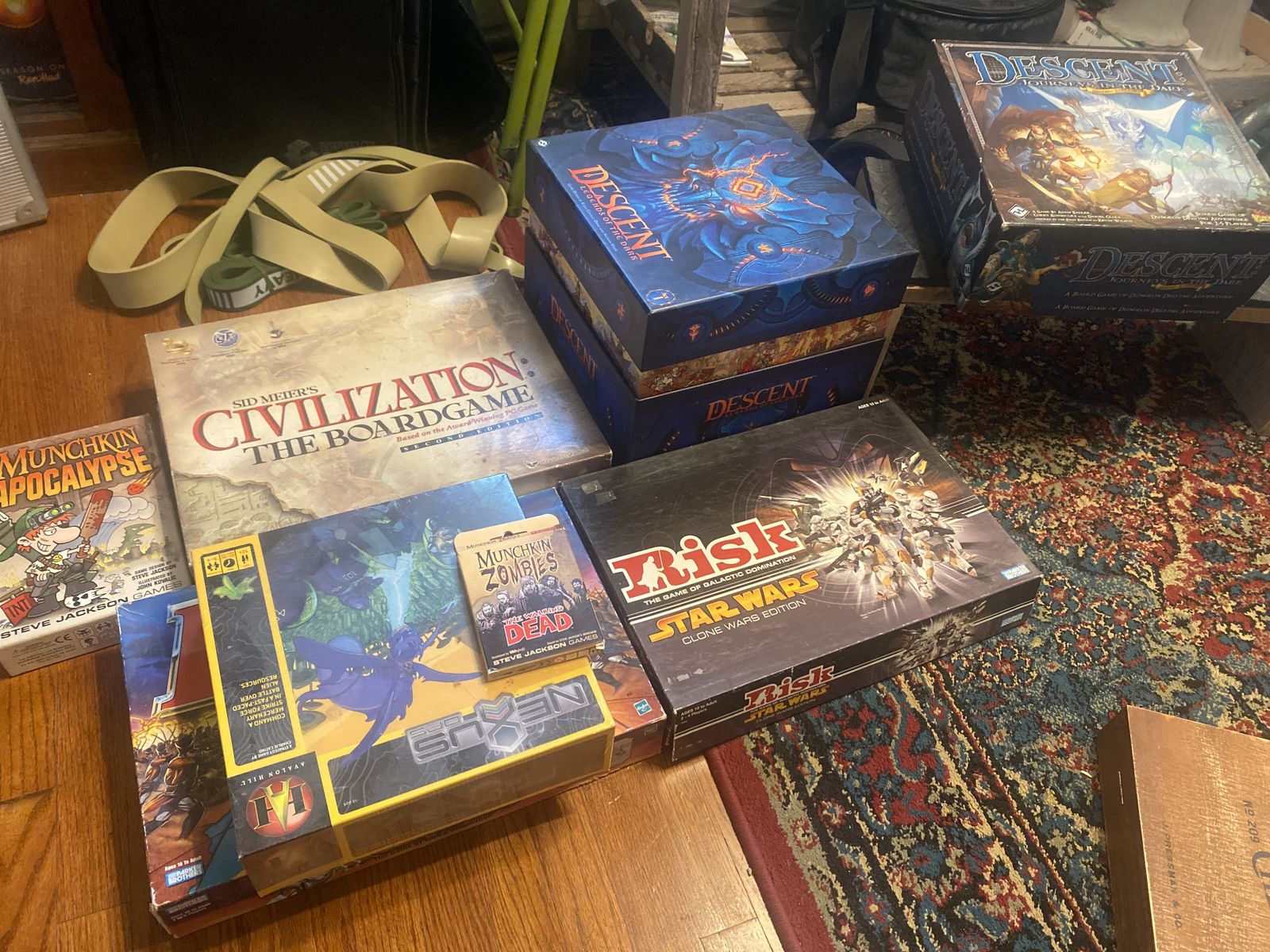 Various boardgames - see description