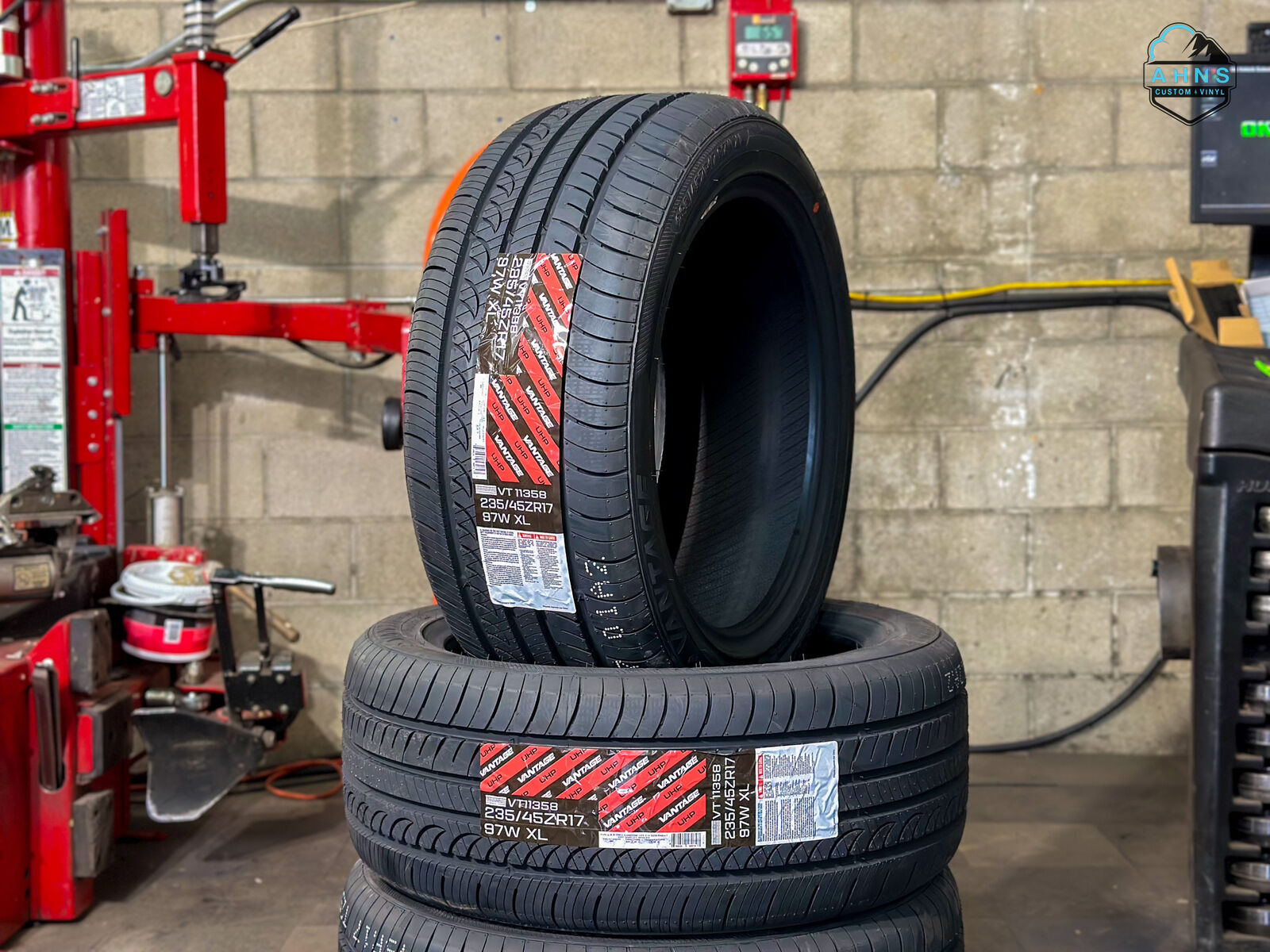 New | 235/45r17 Set of Four 50,000 Mileage Warranty | All Season | 235 45 17 Vantage Tires | Acura | Honda | Toyota