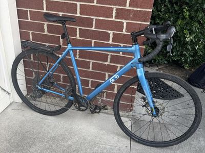 Cannondale Topstone 4 Gravel Bike - Blue, Size Large, Aluminum Frame w/ Carbon Fork