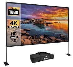 NEW 120" Portable Indoor/Outdoor 16:9 Theater Projection Screen