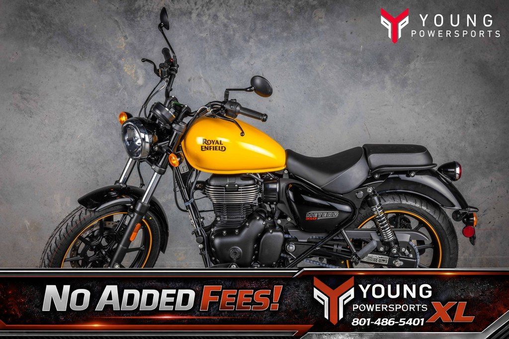 2024 Royal Enfield Meteor 350 Fireball Yellow
