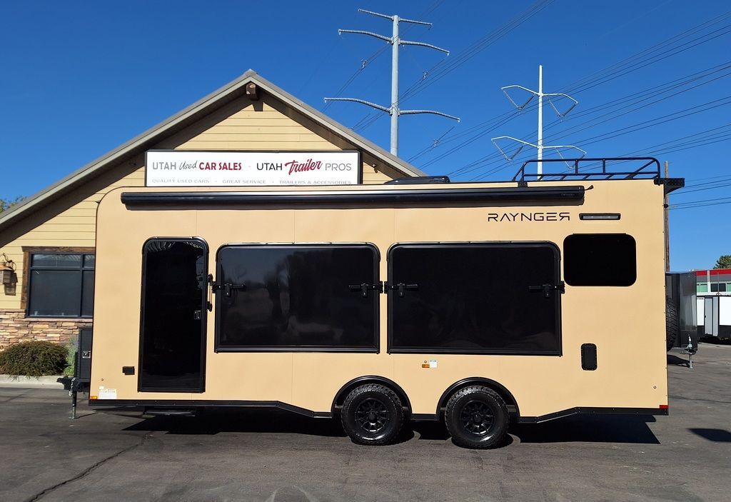 8x22 / 8.5x22 Toy Hauler 10K Axles QUAD TENT w/ Fridge/Microwave!!! Raynger 2026