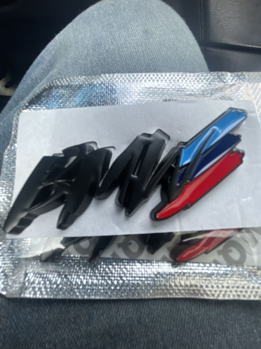 2 decal emblem bmw