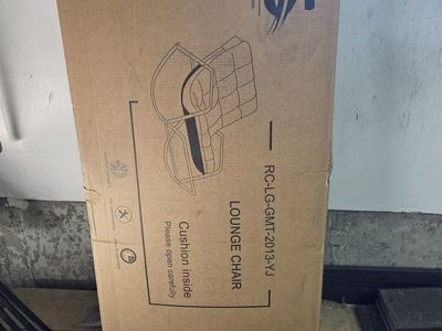 New in box - Nicesoul Oversized Indoor/Outdoor Rocking Lounge Chair - Gray