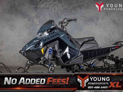 2026 Polaris® 850 PRO RMK 155 Gloss Black / Blue Dusk