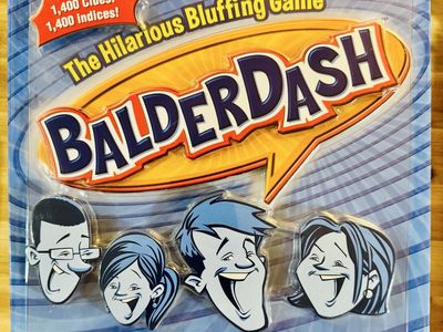 Mattel Games Balderdash The Hilarious Bluffing Game 2-6 Players Ages 12+ NEW -SEALED $