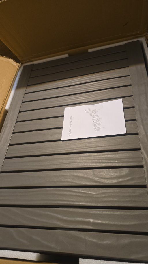 ​NEW Outdoor Patio Chaise Lounge Chair - Grey (Brand New in Box)