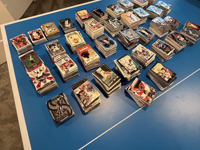 Large Collection of Assorted Sports Trading Cards - Football, Baseball, Basketball, Hockey