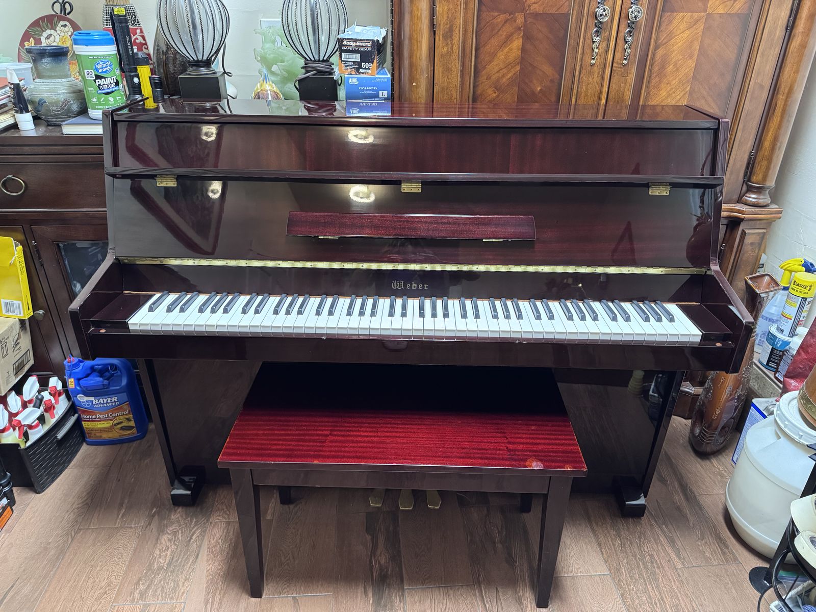 Weber Piano with free delivery and free home tuning