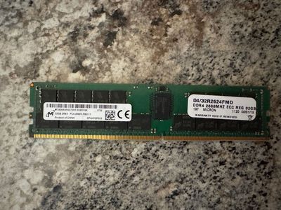 128 GB DDR4 ECC Memory