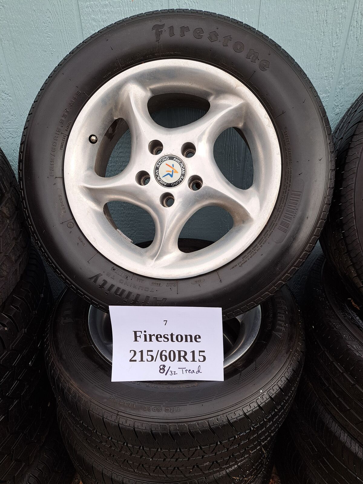 215/60 R15 Tires with Rims