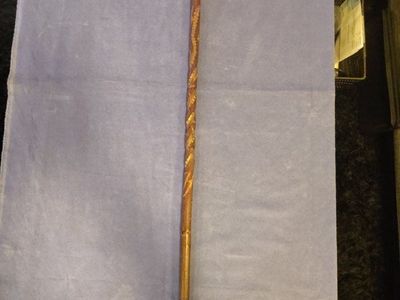 Vintage Folk Art Walking Cane
