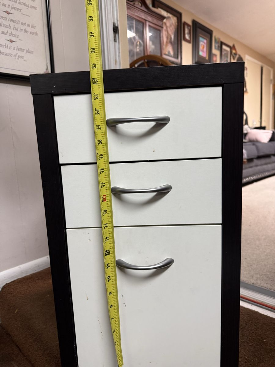 Small filing cabinet or side table