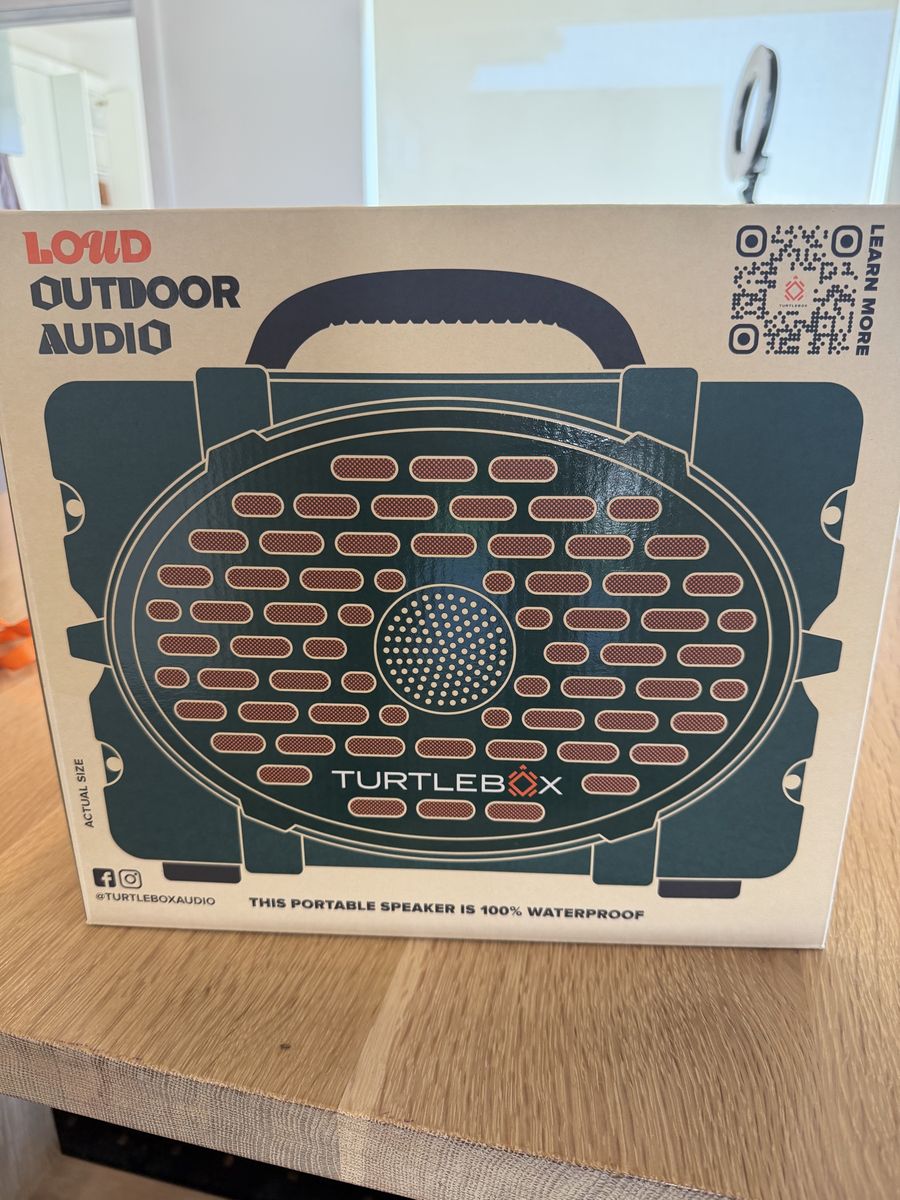 Turtlebox Loud Outdoor Audio Speaker 3.0 brand new and never opened