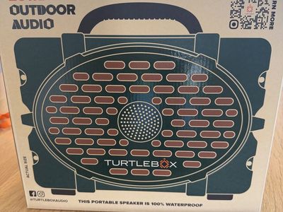Turtlebox Loud Outdoor Audio Speaker 3.0 brand new and never opened