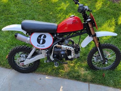 Buscadero 110cc pit bike electric start