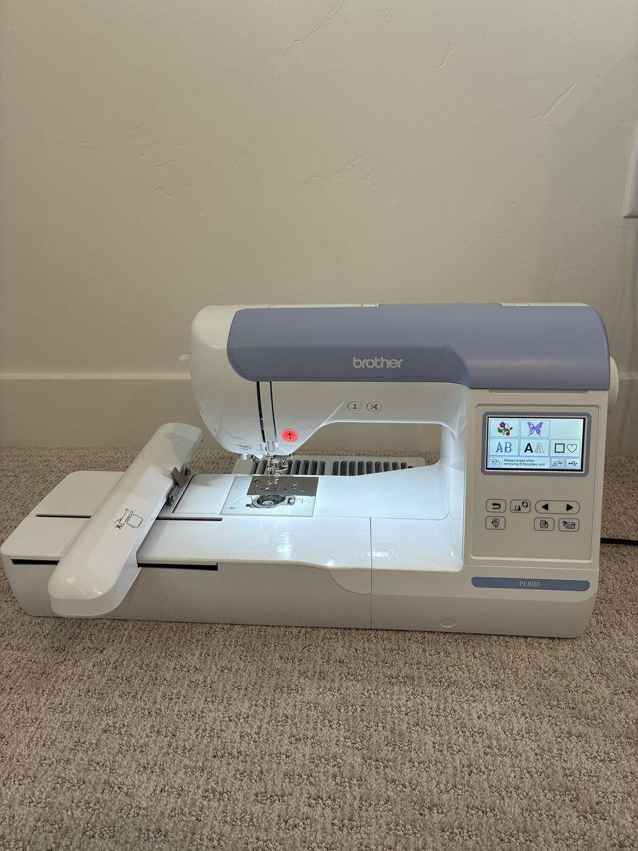 Brother PE800 Embroidery Machine