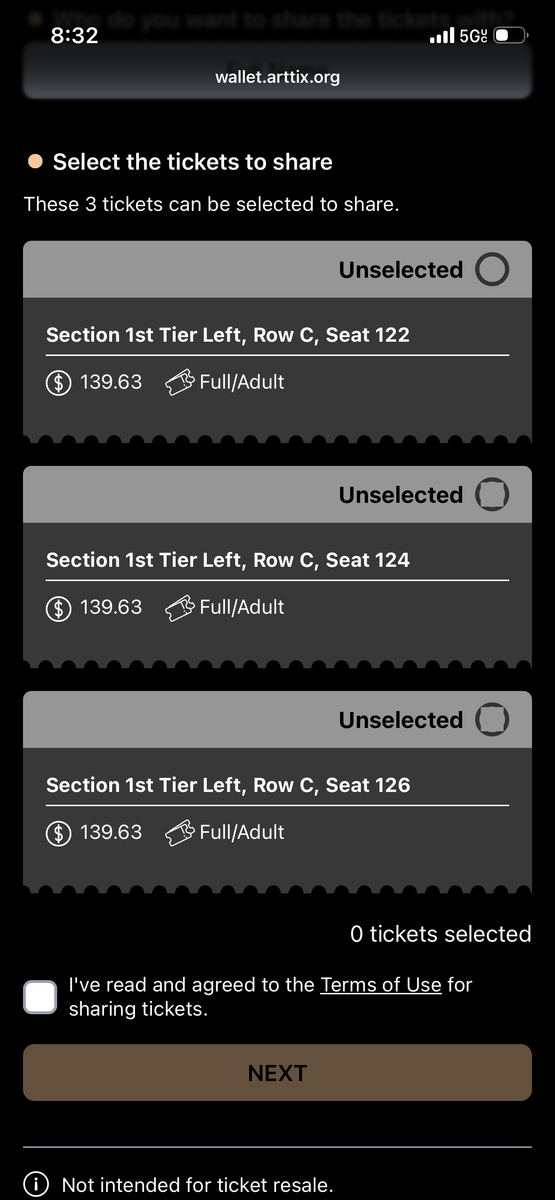 Hadestown at the Eccles Gold Premium, 3 tickets for March 29 at 6:30, 1st Tier Row C