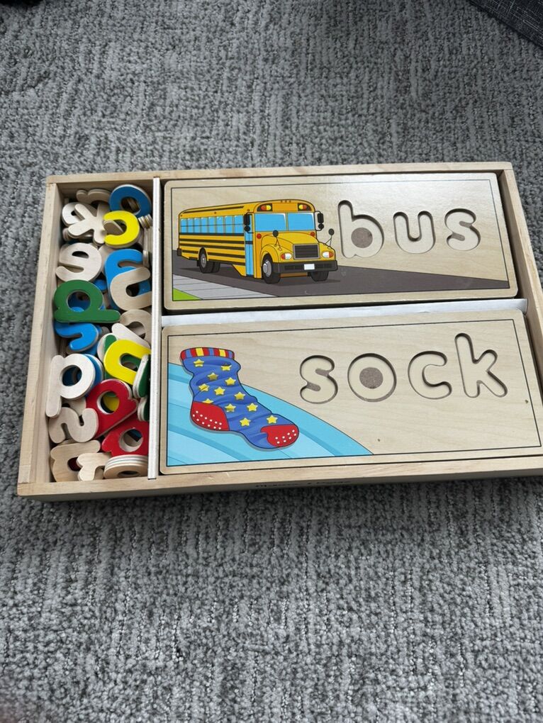 Melissa And Doug Letter Learning Puzzle
