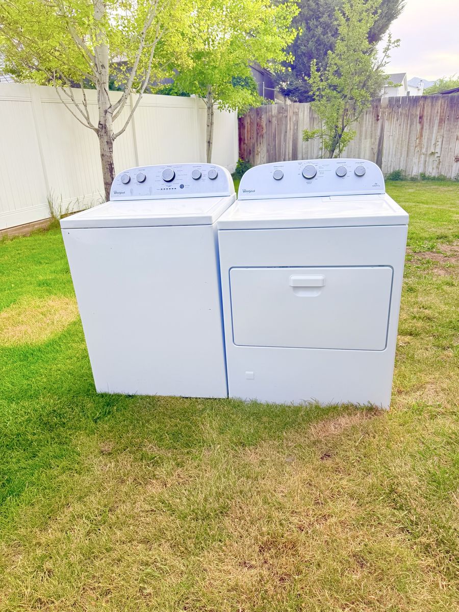 Whirlpool washer and Gas Dryer