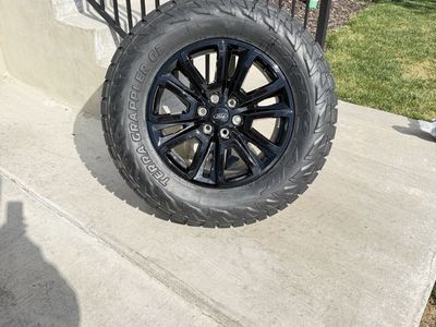 Ford F150 Rims and Tires 295/65R20 Nitto G3