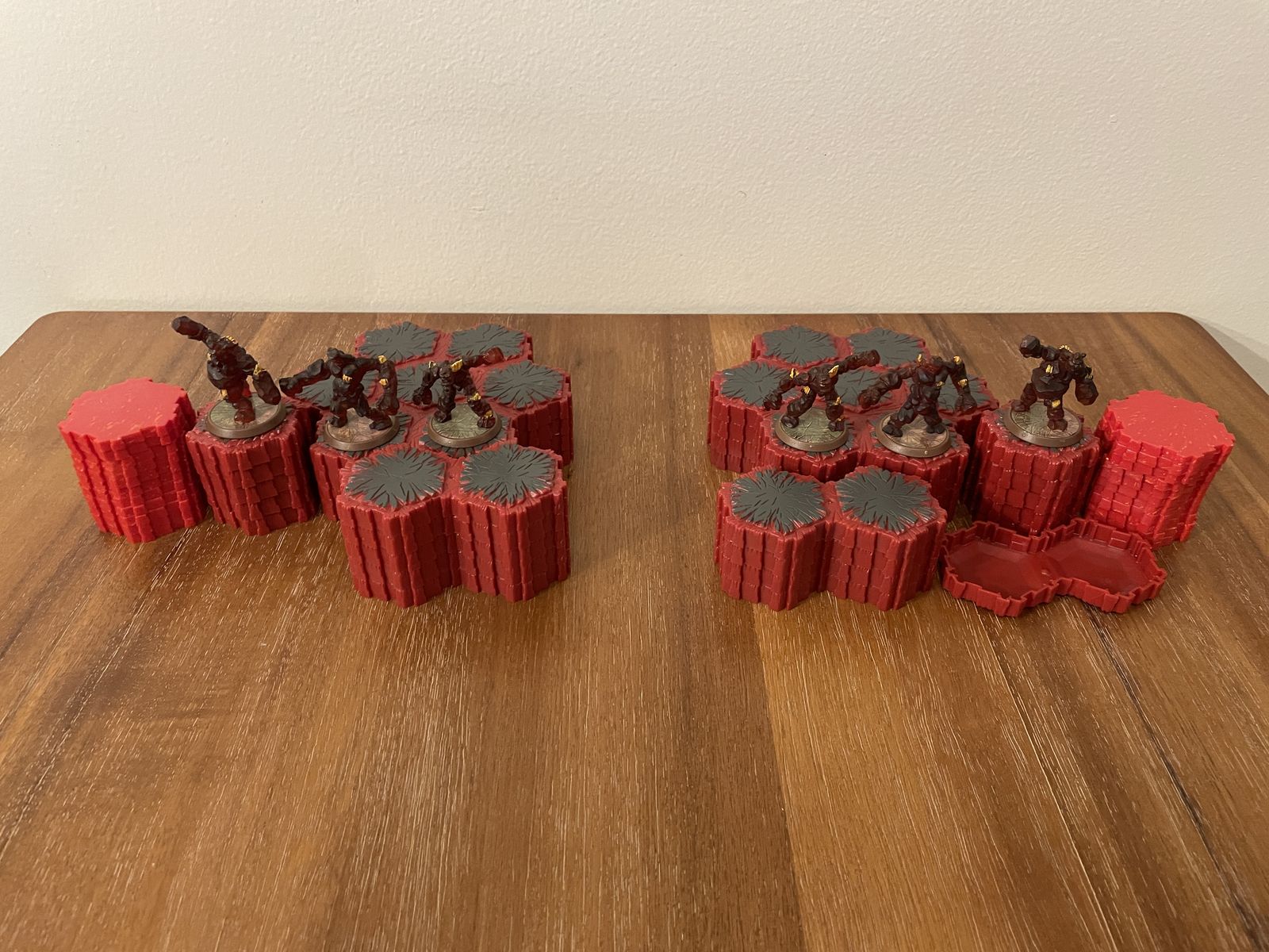 Heroscape Volcarren Wasteland x2