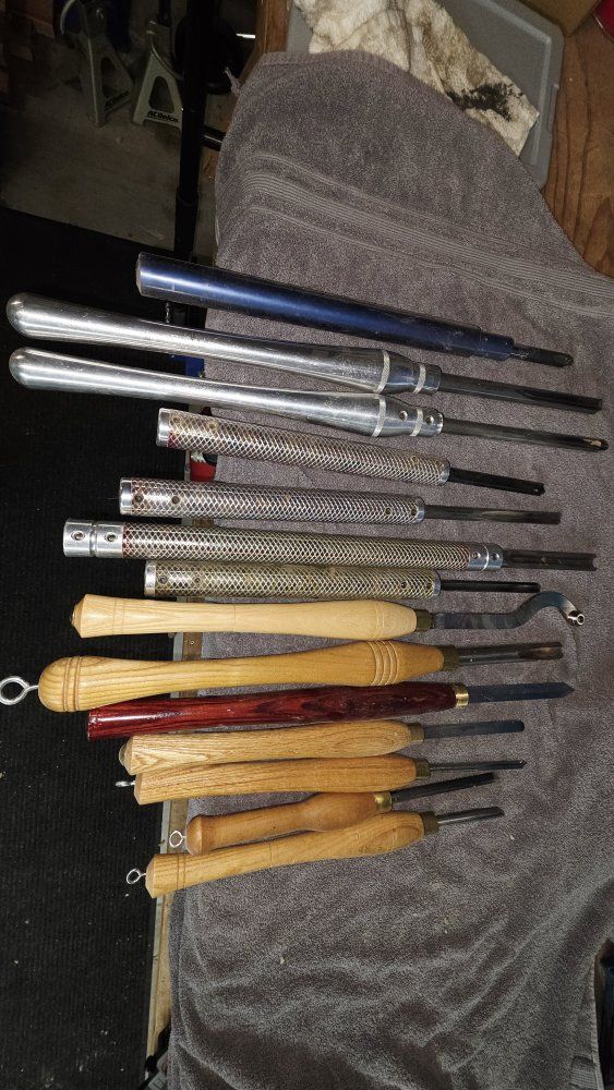 SALE PENDING Wood Lathe Tool Set - Robert Sorby, Delta, Trent Bosch, Mike Mahoney (Various Tools)
