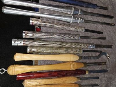 SALE PENDING Wood Lathe Tool Set - Robert Sorby, Delta, Trent Bosch, Mike Mahoney (Various Tools)