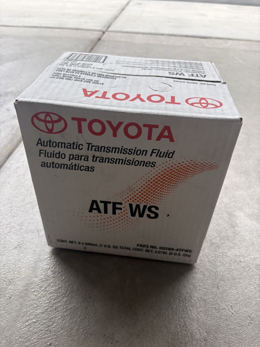 Toyota Oem atf ws transmission fluid